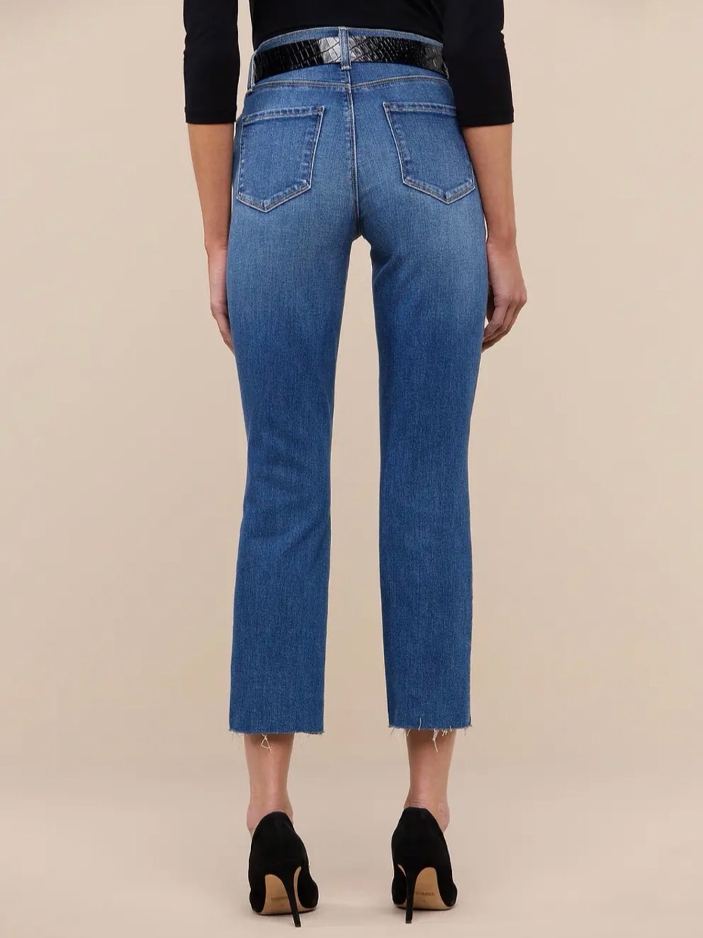 NEW L’Agence Women’s 25 Slim Leg Cropped Jean - Picture 5 of 6